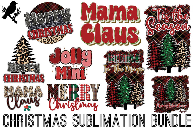 Christmas Sublimation Bundle Sublimation Jagonath Roy 