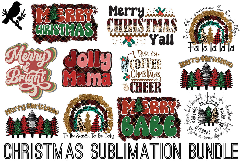 Christmas Sublimation Bundle Sublimation Jagonath Roy 