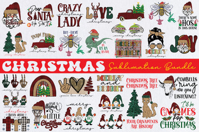 Christmas Sublimation Bundle Sublimation Jagonath Roy 