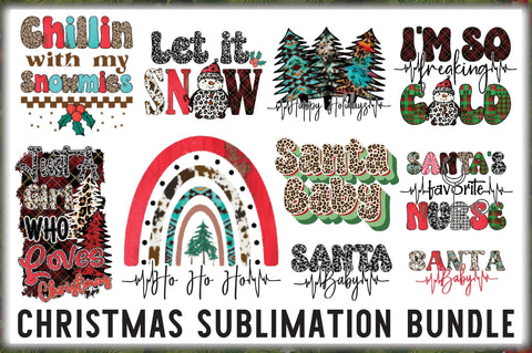 Christmas Sublimation Bundle Sublimation Jagonath Roy 