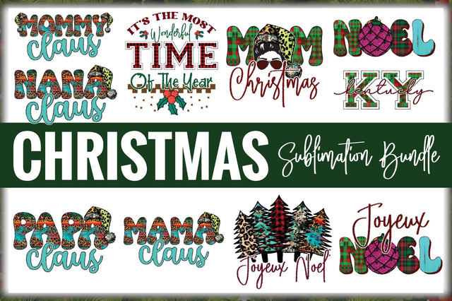 Christmas Sublimation Bundle Sublimation Jagonath Roy 
