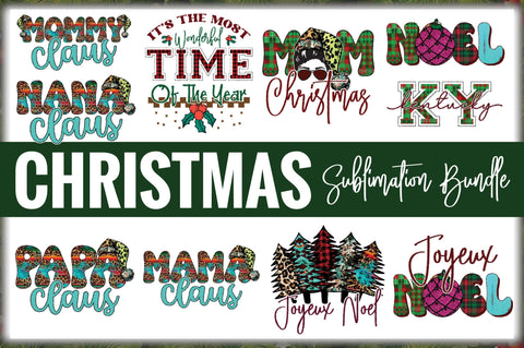 Christmas Sublimation Bundle Sublimation Jagonath Roy 