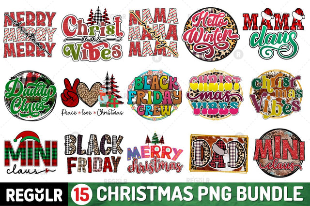 Christmas Sublimation Bundle Sublimation Regulrcrative 