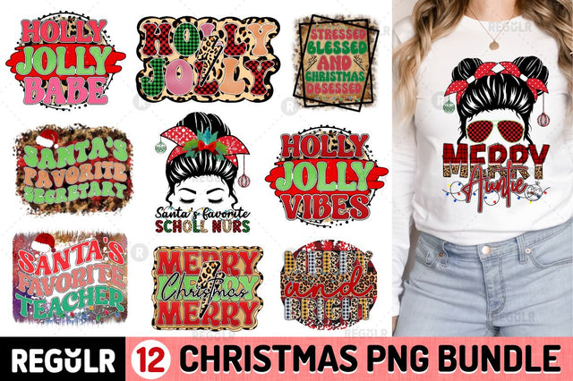 Christmas Sublimation Bundle Sublimation Regulrcrative 