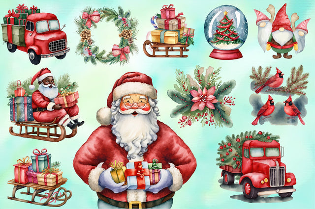 Christmas Sublimation Bundle Vol-2 Sublimation Creativeart88 