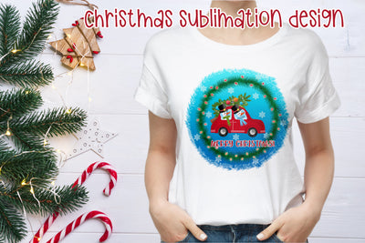 Christmas sublimation| Christmas snowman PNG Sublimation Svetana Studio 