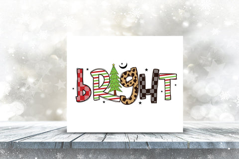 Christmas Sublimation Design - Bright Sublimation CraftLabSVG 