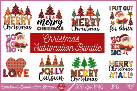 Christmas Sublimation Designs, Retro Christmas Bundle,SVG Designs, SVG SH_Tee store 