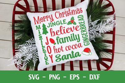 Christmas Subway Art | Christmas SVG SVG Stacy's Digital Designs 