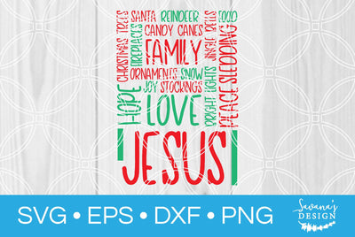 Christmas Subway Art SVG SavanasDesign 