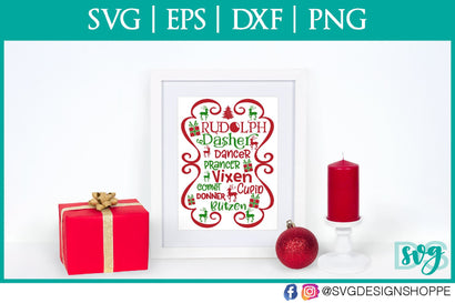 Christmas Subway Art SVG SVG Design Shoppe 