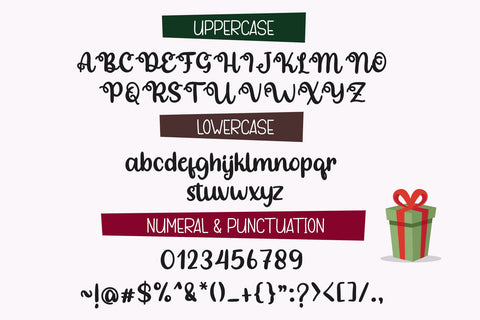 Christmas Sunday - christmas font duo Font letterbeary 
