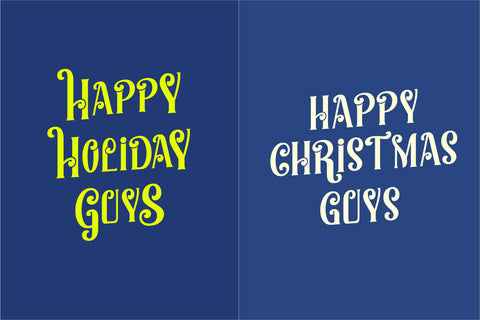 Christmas Sundaylab - Festive and Very Classy Font ahweproject 