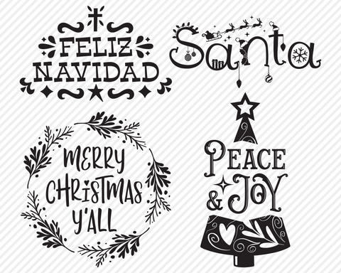 Christmas Super Bundle | Christmas SVG SVG Texas Southern Cuts 