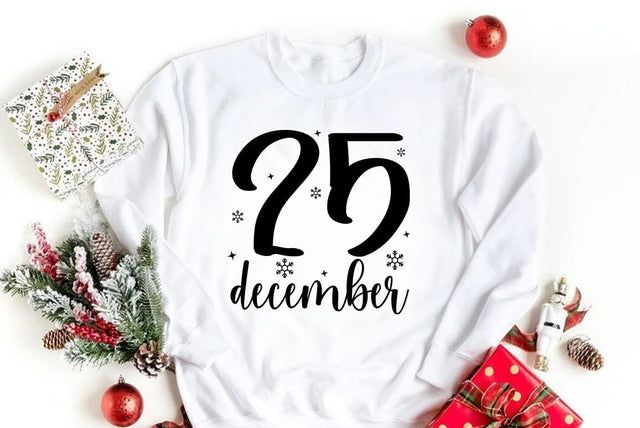 Christmas SVG, 25 december SVG FiveStarCrafting 