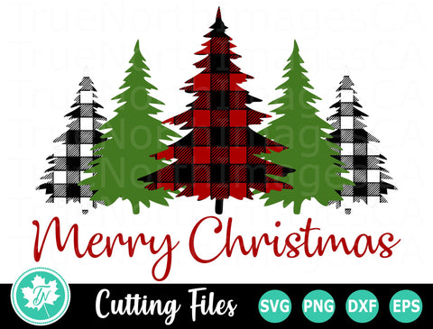 Christmas SVG | 5 Christmas Trees SVG TrueNorthImagesCA 