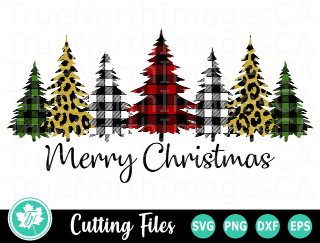 Christmas SVG | 7 Christmas Trees SVG TrueNorthImagesCA 