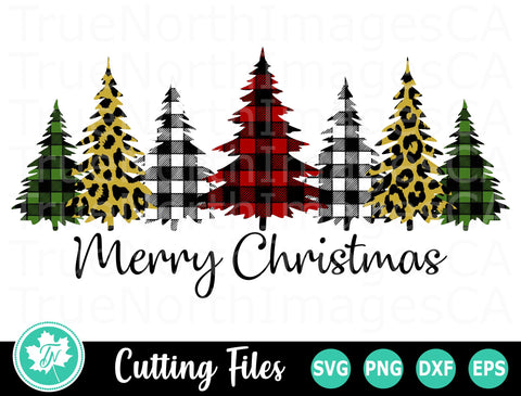 Christmas SVG | 7 Christmas Trees SVG TrueNorthImagesCA 