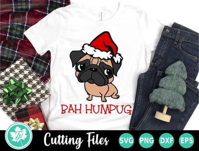 Christmas SVG | Bah HumPug SVG TrueNorthImagesCA 