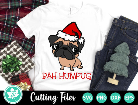 Christmas SVG | Bah HumPug SVG TrueNorthImagesCA 