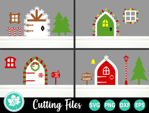 Christmas SVG | Build Your Own Elf House SVG TrueNorthImagesCA 