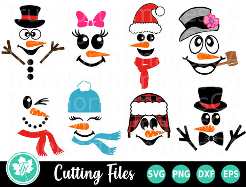 Christmas SVG | Build Your Own Snowman SVG TrueNorthImagesCA 