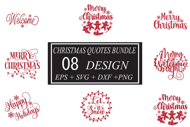 Christmas SVG bundle 08 design SVG svgteam 