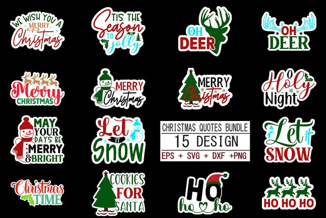 Christmas SVG bundle 15 design SVG svgteam 