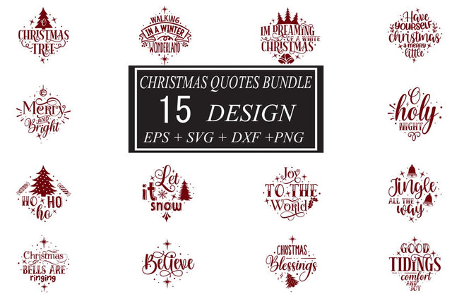 Christmas SVG bundle 15 design SVG svgteam 