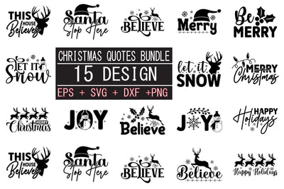 Christmas SVG bundle 15 design SVG svgteam 