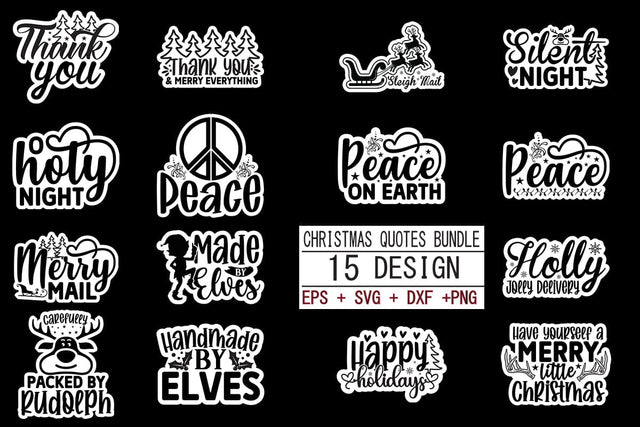 Christmas SVG bundle 15 design SVG svgteam 