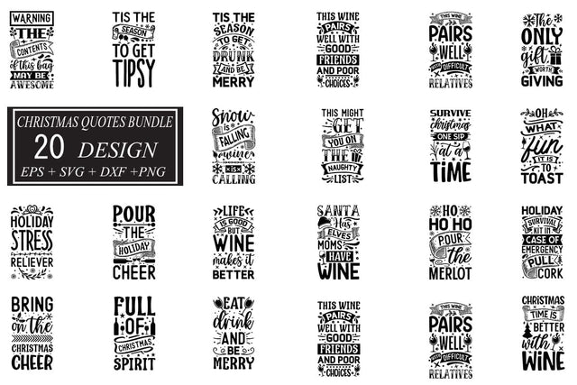 Christmas SVG bundle 20 design SVG svgteam 