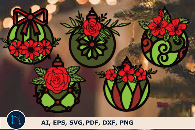 Christmas SVG bundle, Christmas balls SVG MD JOYNAL ABDIN 