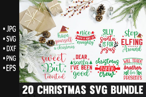 Christmas svg bundle, Christmas Cut Files Cricut Silhouette SVG md faruk hossain 