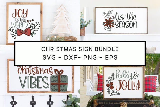 Christmas SVG Bundle, Christmas Decor, Christmas Vibes SVG, Christmas PNG SVG Designing Digitals 