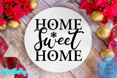 Christmas SVG Bundle Christmas Door Sign Svg Bundle Christmas Wood Round Sign Svg Bundle Christmas Bundle Farmhouse Crhistmas Bundle Farm SVG Whistlepig Designs 
