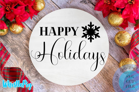 Christmas SVG Bundle Christmas Door Sign Svg Bundle Christmas Wood Round Sign Svg Bundle Christmas Bundle Farmhouse Crhistmas Bundle Farm SVG Whistlepig Designs 