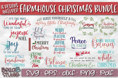 Christmas SVG Bundle, Christmas Sign SVG SVG TB Designs 
