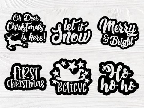 Christmas SVG Bundle, Christmas Signs, Svg Quotes SVG TonisArtStudio 