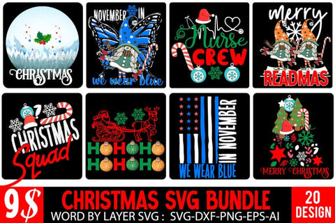 Christmas SVG Bundle , Christmas Sublimation Bundle , Merry Christmas Sublimation , Christmas Rendeer Clipart , Christmas Clipart , Christmas SVG Quotes Sublimation BlackCatsMedia 