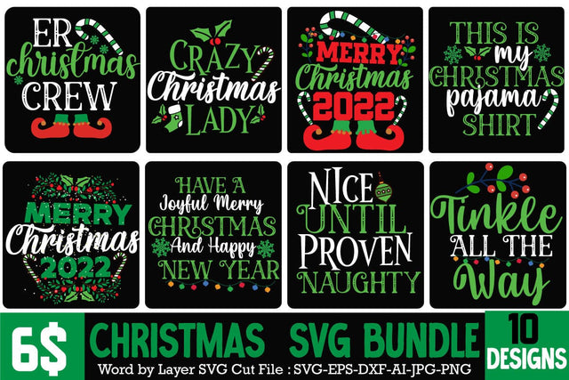 Christmas SVG Bundle, Christmas SVG Bundle Quotes , Christmas SVG Funny , Christmas 20 Design ,CHRISTMAS SVG BUNDLE Laser Cut Files, Mandala, Sign SVG SVG BlackCatsMedia 