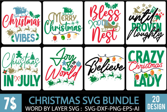 Christmas SVG Bundle ,Christmas SVG Bundle Quotes , Funny SVG Bundle SVG BlackCatsMedia 