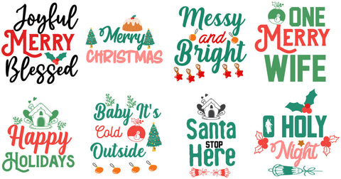 Christmas SVG Bundle ,Christmas SVG Bundle Quotes , Funny SVG Bundle SVG BlackCatsMedia 