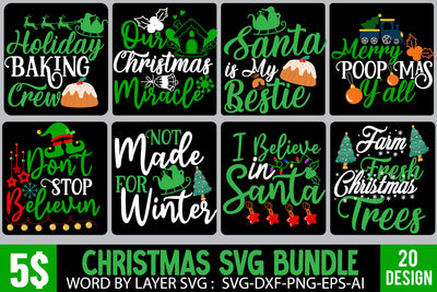 Christmas SVG Bundle ,Christmas SVG Bundle Quotes , Funny SVG Bundle SVG BlackCatsMedia 
