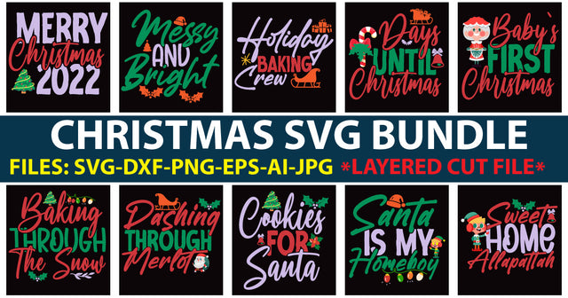 CHRISTMAS SVG BUNDLE ,CHRISTMAS SVG BUNDLE Quotes , Funny Svg SVG Newmockups 