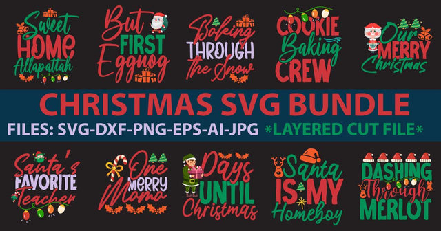 CHRISTMAS SVG BUNDLE ,CHRISTMAS SVG BUNDLE Quotes , Funny Svg SVG Newmockups 