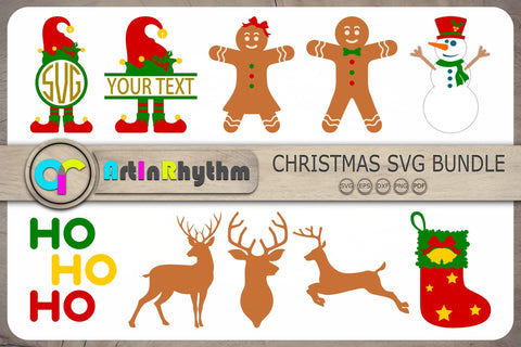 Christmas Svg Bundle, Christmas Svg, Ornaments Svg, Christmas Cliparts SVG Artinrhythm shop 