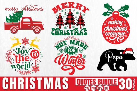 Christmas SVG Bundle, Christmas SVG SVG DESIGNISTIC 