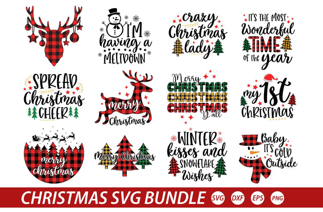 Christmas SVG Bundle, Christmas Svg, Winter Svg, Christmas Sublimation, Christmas for Shirts, Buffalo Plaid, Christmas Cricut, Vector files SVG MD mominul islam 