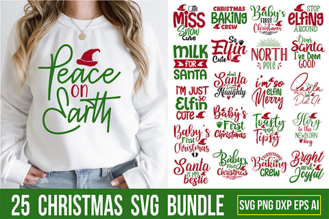 Christmas SVG Bundle File, Holiday SVG, Winter SVG SVG orpitasn 